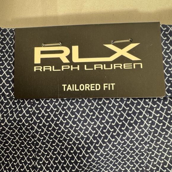 Polo Ralph Lauren RLX Men 33 Shorts Navy Golf Concept Water Repellent - Picture 4 of 14
